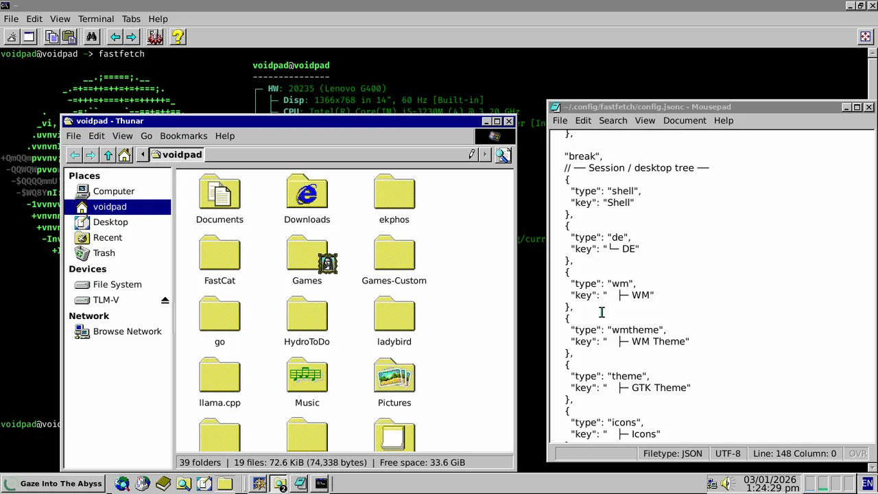XFCE Desktop with Chicago Theme